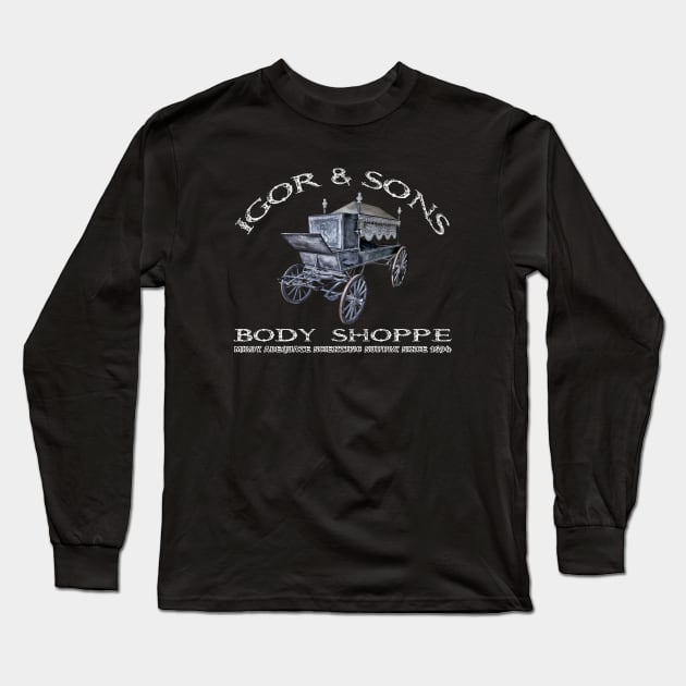 Igor and Sons Body Shoppe Long Sleeve T-Shirt by Diagonal22